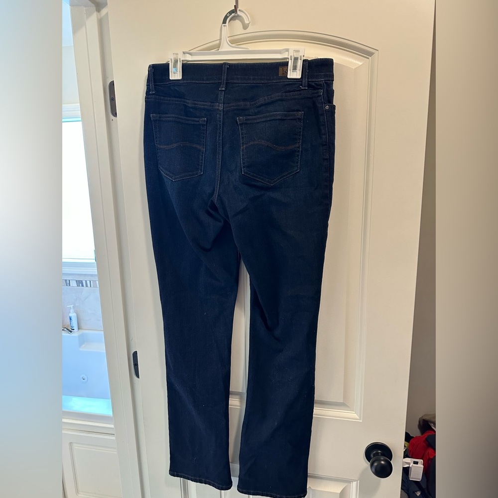 Lee jeans size 12 long straight leg